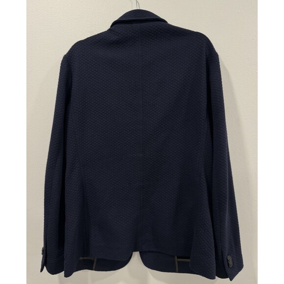 Z Zegna Mens Polyester Cotton Blend Outdoor Stitch Blazer Jacket XL  54 - Picture 2 of 6